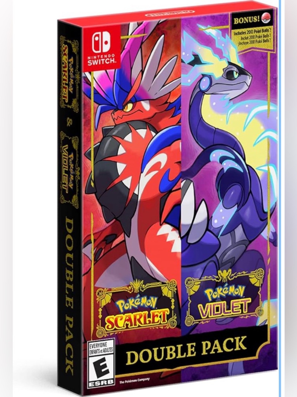 Nintendo Pokémon Scarlet & Violet Double Pack - Red & Purple